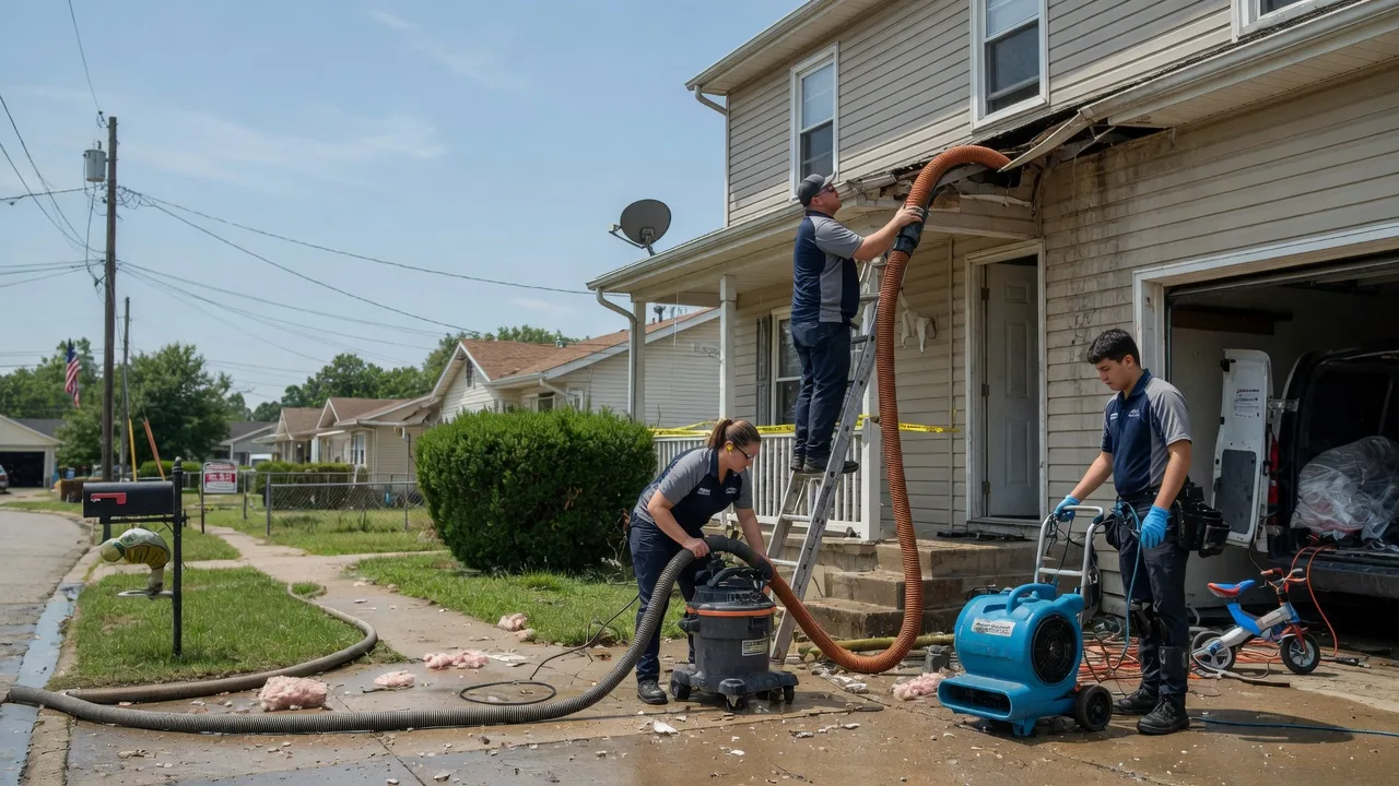 Water Damage Restoration in Mannford, OK near me